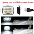 thumbnail image 3 of 2x 7x6'' LED Headlight Hi-Lo Sealed Projector Beam Fits for Jeep Cherokee XJ YJ, 3 of 7