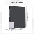 thumbnail image 3 of Portfolio Folder for Artwork Art Portfolio Binder, Plastic Folders with Pockets Heavy Duty Presentation Book with Clear Sheet Protectors for Artwork Document Organizer Binder, 3 of 5