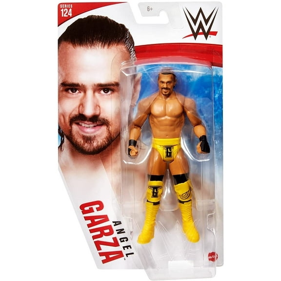 WWE Wrestling Series 124 Angel Garza Action Figure (Yellow Gear, Regular Version)