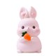 thumbnail image 1 of Monedero de PVC con forma de conejito blando, 17 cm, anticaída, de Money Bank, 1 of 2