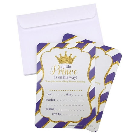 Baby-Shower-Invitation-Envelope,-Prince,-Blue,-7-Inch,-12-...