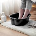 thumbnail image 3 of Large Plastic Basin - Spa Foot Bath Basin, Foot Care Tub for Pedicure/detox/massage for Relaxer, Lar-Good, 3 of 5