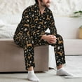 thumbnail image 7 of Hirioo Christmas Cookie Reindeer for Men's Pajama Sets 2 Piece Pjs Men's Long-Sleeved Pajama Set Button Down Sleepwear,S-XXL-Small, 7 of 7