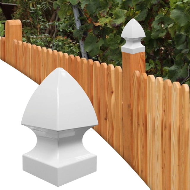 Tapas para postes de cerca, cubierta de , cubiertas de postes de cubierta de de cerca de estilo gótico, accesorios de cerca para
