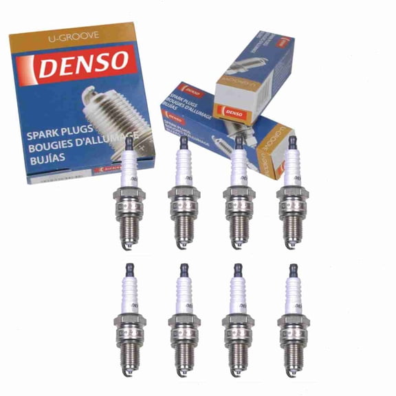 8 pc DENSO 3021 Standard U-Groove Spark Plugs for 09482-00155 09482-00506 19301656 2098 360 22401-V1415 4106 129 4318 131 4425 964 5213 693 5613870 91171720 96057875 J3242841 MS851432 MS851552