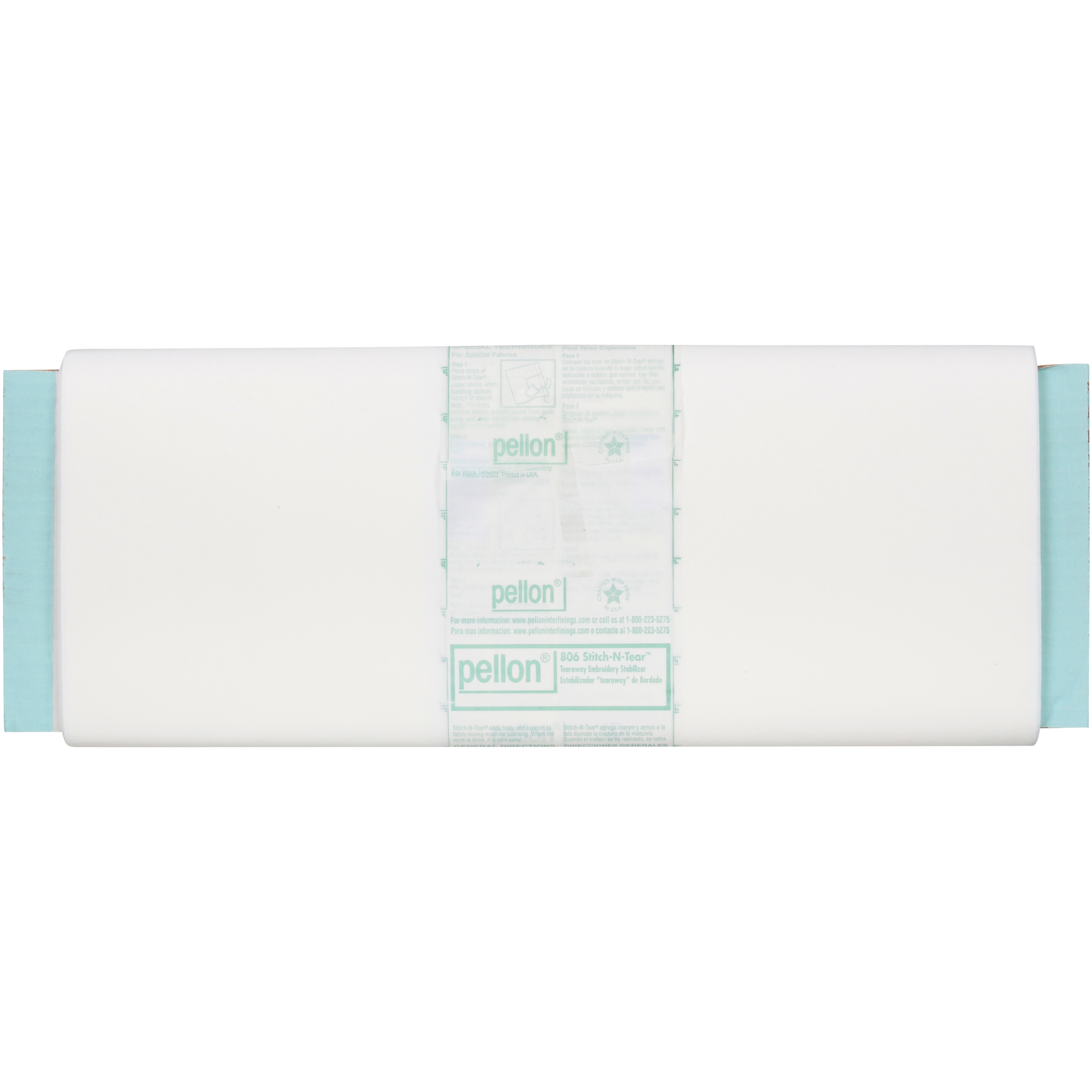 Pellon Stitch-N-Tear Fabric Stabilizer, White 20" x 15 Yards by the Bolt - 1 Pack - image 2 of 5