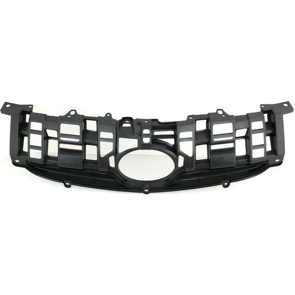 Grille Assembly Compatible With 2010-2011 Toyota Prius Textured Black Shell and Insert