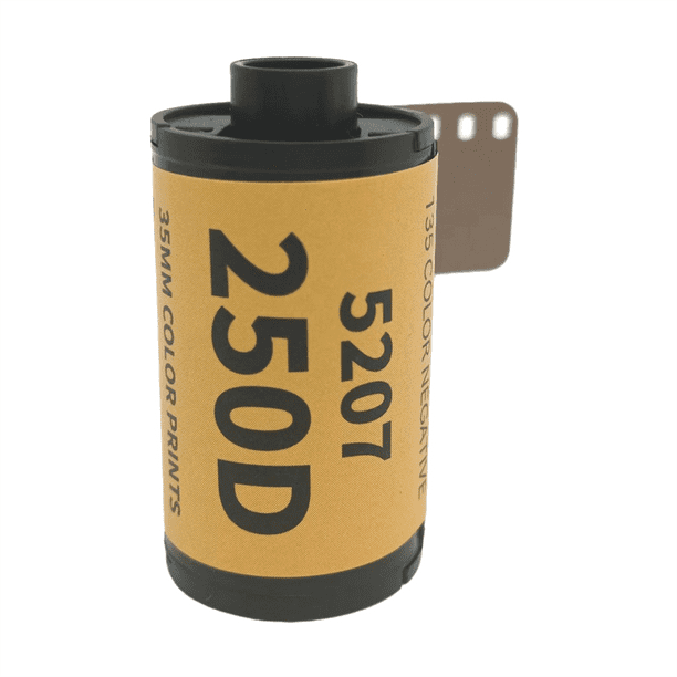 Película Negativa Color 35 Mm - Pack De 5 Rollos ECN-2, 8 Exposiciones, Para Cámaras Analógicas