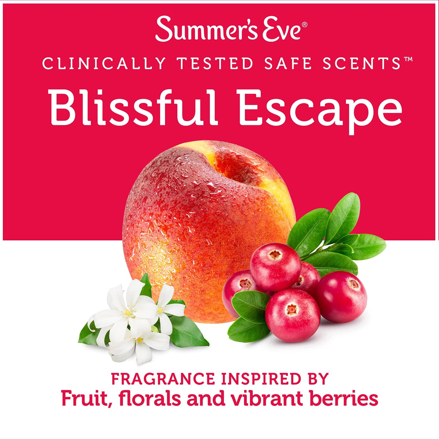 2 Pack - Summer's Eve Cleansing Wash, Blissful Escape, 15 fl oz