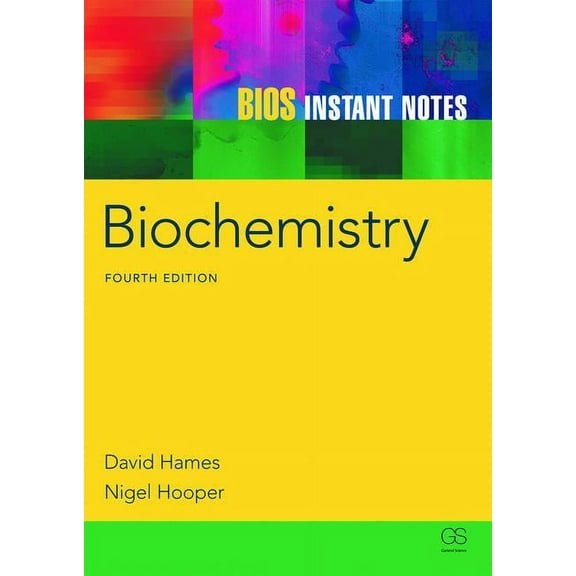 Instant Notes Biochemistry, (Paperback)