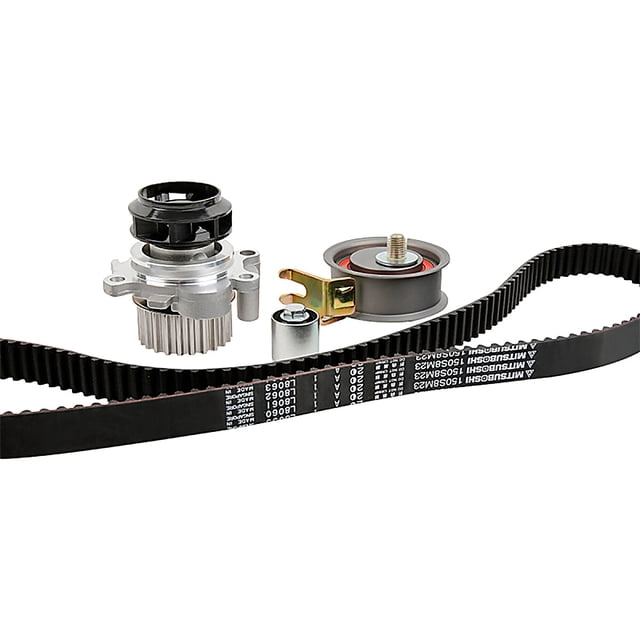 Kit De Distribución Con Bomba De Agua Sharan 2002 A 2008 Volkswagen L4 1.8L Turbo KEEP ON GREEN .