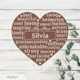 thumbnail image 6 of RealSteel My Mom Monogram – Personalized Metal Wall Art with Inspirational Words – Gift for Mom & Grandma (Rust, 18"), 6 of 10