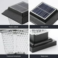 thumbnail image 4 of Outdoor Solar LED Post Lights Auto On Off Gate Post Light IP65 Waterproof Garden  Light Wall Light Post Lamp for Wooden Posts Deck Fence, 4 of 8