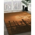 thumbnail image 2 of Ahgly Company Indoor Rectangle Patterned Papaya Orange Area Rugs, 4' x 6', 2 of 6