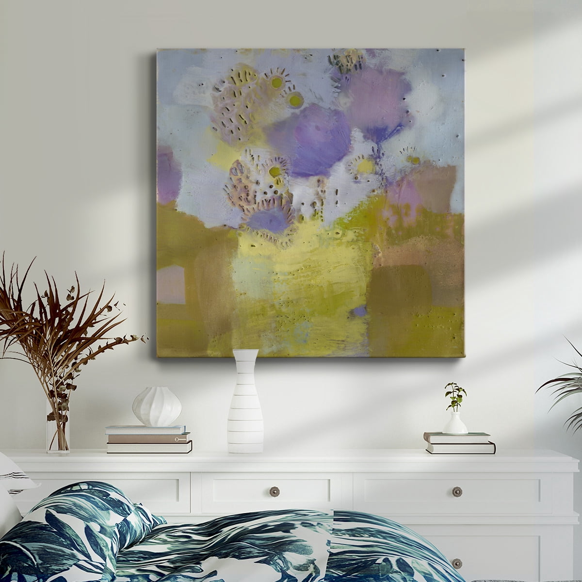 Wexford Home Blume II-Premium Gallery Wrapped Canvas, 16" x 16" - Ready to Hang