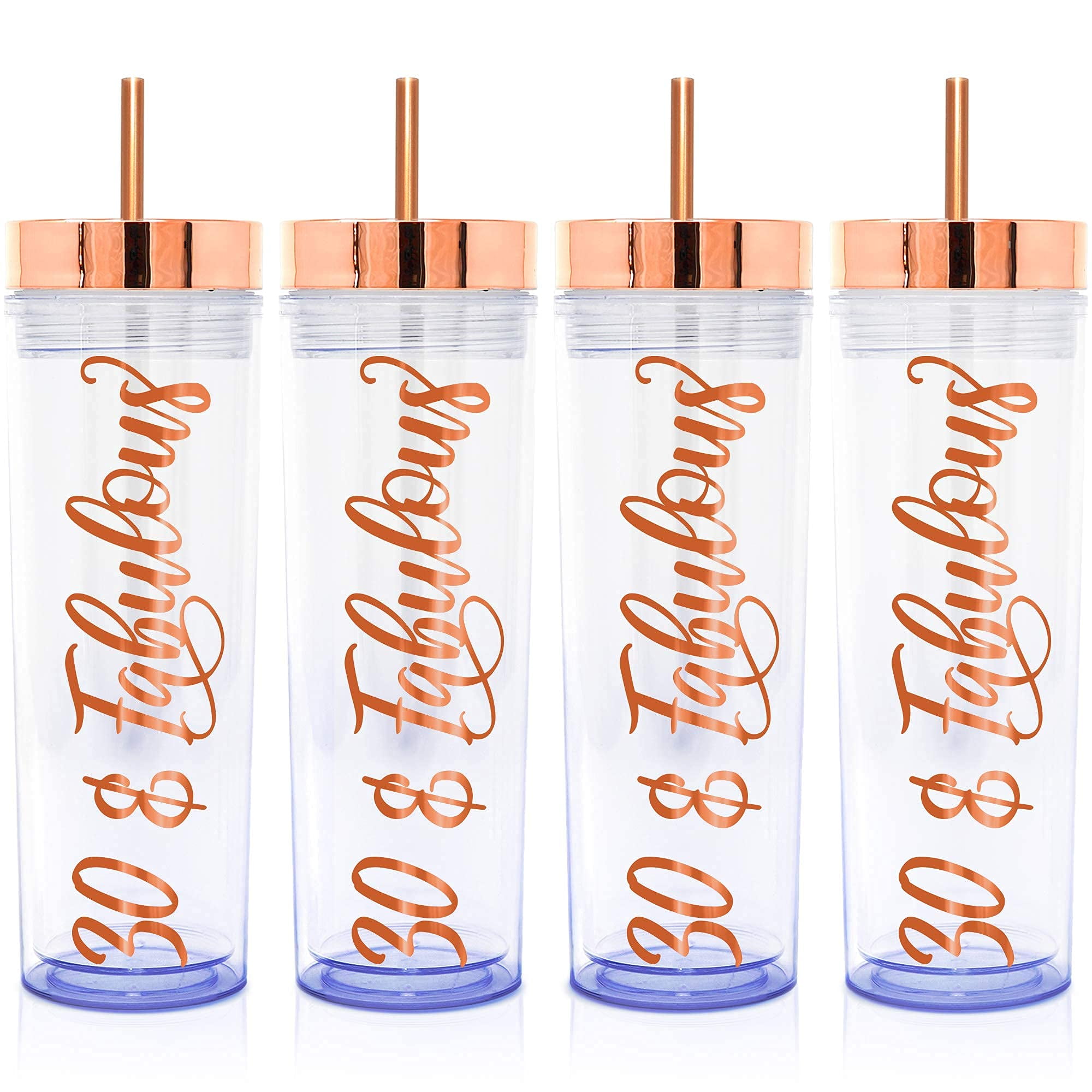 16oz Plastic Tumbler 75 Piece Funny 30th Birthday Decorations For Women