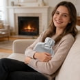 thumbnail image 5 of EcoNest Soft Fabric Cover Hot Water Bottle For And Warmth Comfort, 5 of 6