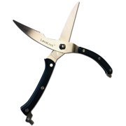 LavaLock® BBQ Kitchen Poultry Shears - Heavy Duty Spring Loaded Kitchen Scissors- High Quality Stainless Steel