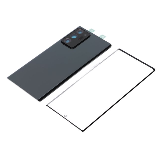 Teléfono Móvil Cubierta Trasera De Vidrio De Vidrio Delantero De La Pantalla De Vidrio De Lente Delantera Juego Para Note 20 Ultra 5G