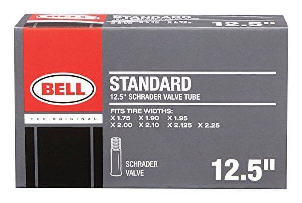 Bell 12-1/2-inch Universal Inner Tube, Width Fit Range 1.75-inch to 2.25-inch, Black - 2 Pack - image 2 of 3