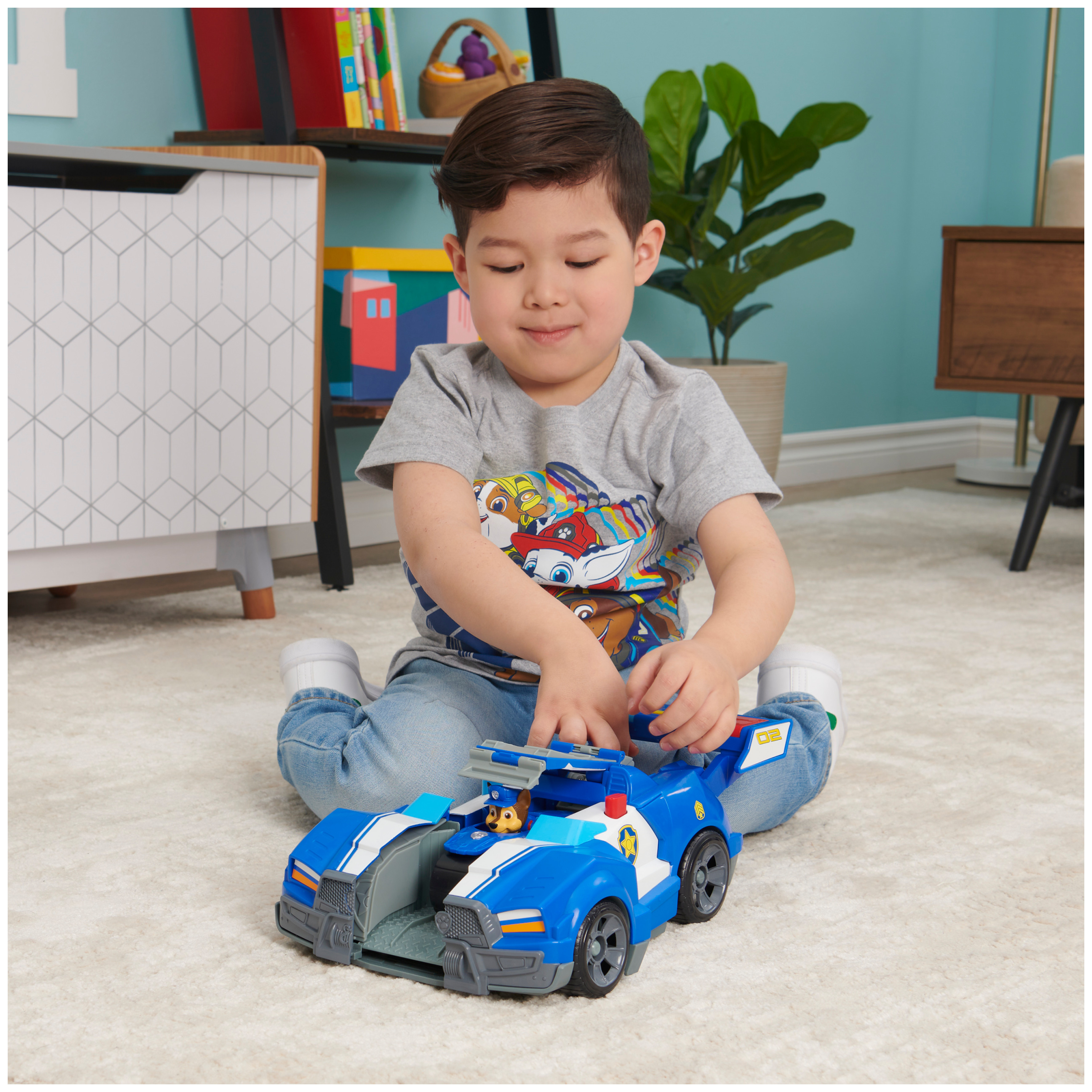 PAW Patrol, Chase 2-in-1 Transforming Movie City Cruiser & Motorcycle - image 4 of 10