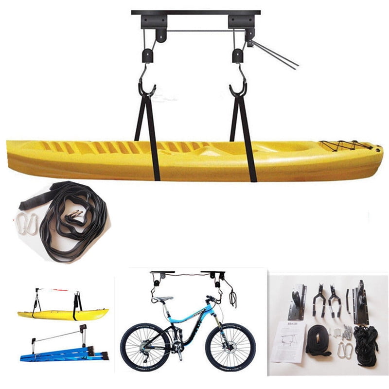 bike rack pulley system