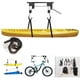 Système de Poulie de Levage de Vélo de Levage de Kayak Capacité de Stockage de Plafond de Garage 60KG – image 2 sur 9