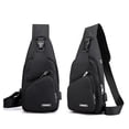 thumbnail image 2 of CAIXIA Anti Theft Crossbody Bag Womens Lightweight Nylon Layer Fashion Crossbody Bag, Sport Running Hiking Casual Daily Shoulder Messenger Purse, 2 of 9