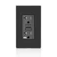 thumbnail image 4 of Leviton GFCI Weather-Resistant Outlet, 20 Amp, Self Test, Tamper-Resistant with LED Indicator Light, Outdoor Locations, GFWT2-E, Black, 4 of 4