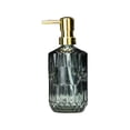 thumbnail image 2 of Glass Soap Dispenser Refillable Pump Bottle | Hand Wash Lotion Dispenser for Kitchen Bathroom | Smooth Non-Drip Stainless Steel Pump | Leak-Proof Shampoo Body Wash Container, 2 of 6