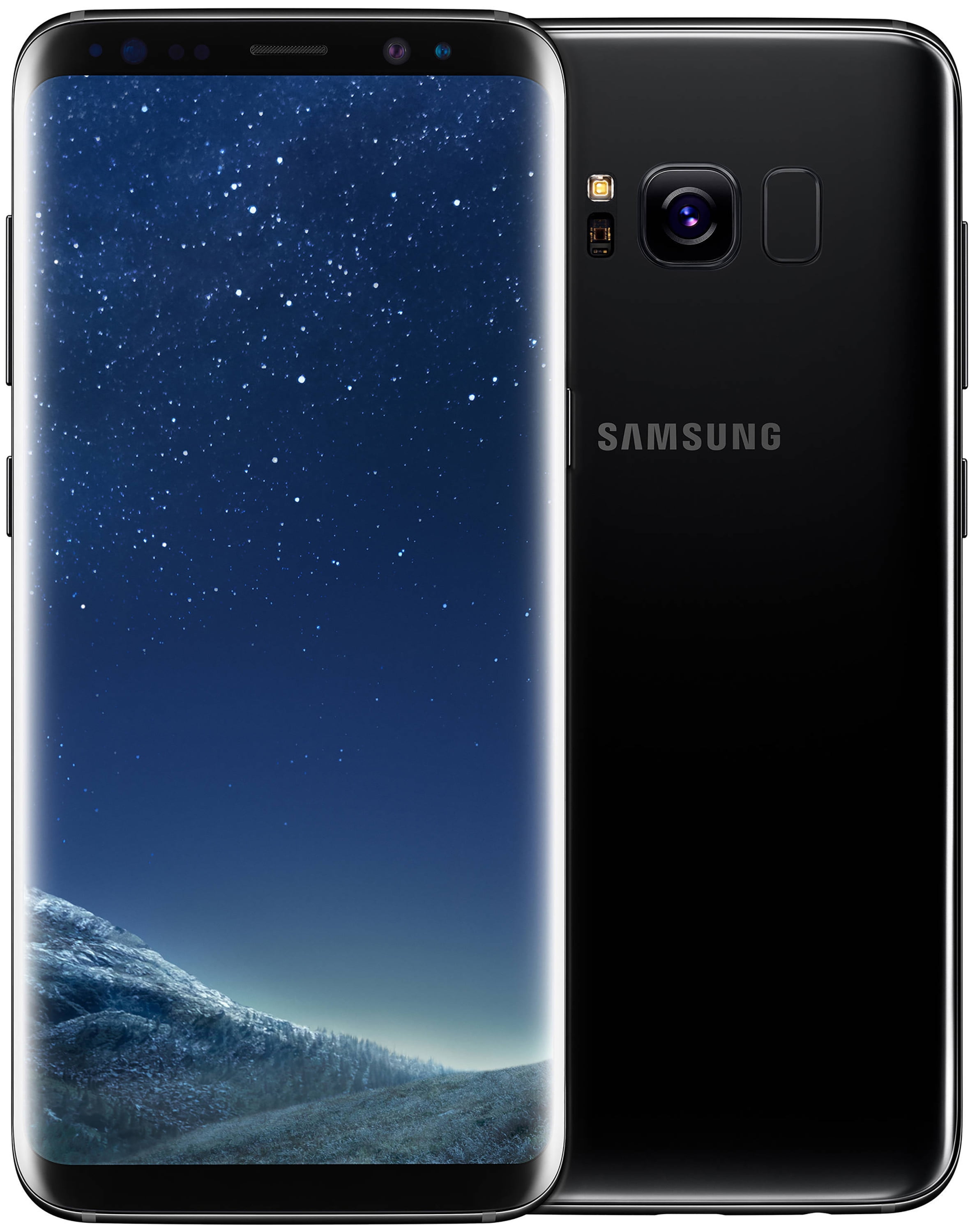 SAMSUNG S8 G950U 64GB Unlocked GSM Phone Version) with 12MP Camera (USA Version) Midnight Black (Refurbished) - Walmart.com