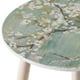 thumbnail image 3 of Mesa de café redonda moderna para Sala de estar, dormitorio, blanco + azul, 3 of 5