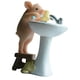 thumbnail image 2 of Figura decorativa de cerdo de resina, coleccionable, creativa, para regalo Lavarse, 2 of 9