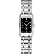 Longines DolceVita Steel Black Dial Diamond Women's Watch L5.255.0.57.6