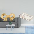 thumbnail image 2 of Asa de mueble,Tirador de latón con forma de lazo para muebles o armario,Tirador de puerta de armario con forma de arco,tirador de cajón de cocina,Bandeja de almacenamiento,Bandeja rectangular, 2 of 8