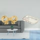 thumbnail image 2 of Asa de mueble,Tirador de latón con forma de lazo para muebles o armario,Tirador de puerta de armario con forma de arco,tirador de cajón de cocina,Bandeja de almacenamiento,Bandeja rectangular, 2 of 8