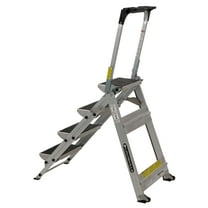 Louisville Ladder 4-Foot Aluminum Stepladder,300-Pound Capacity, Type IA, L-2011-04