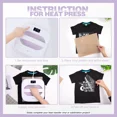 thumbnail image 3 of HTVRONT Light purple 10" x 10" Sublimation Heat Press Machine Portable t-shirt Press Machine Iron Press for Clothes & Hat, 3 of 5