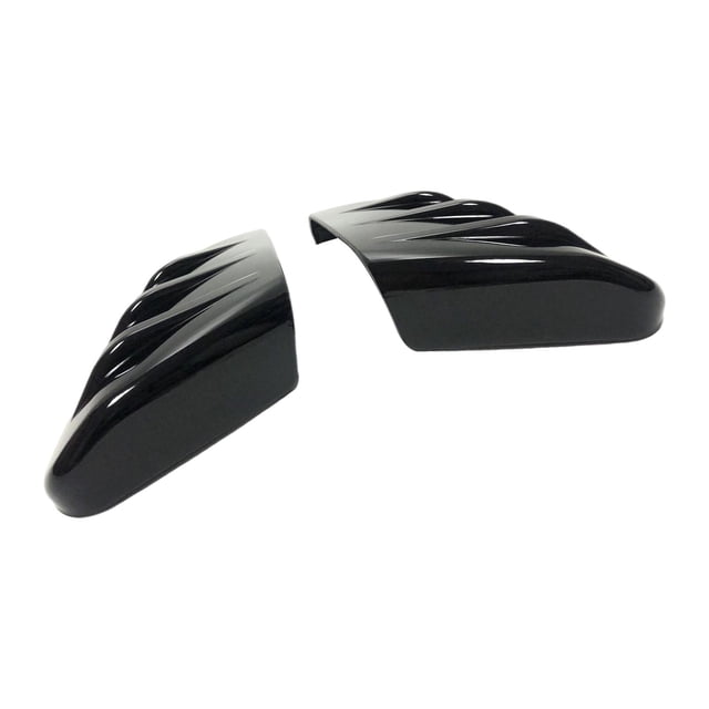 2x Piezas Cubierta del Espejo Retrovisor para Honda Civic Negro Brillante Sunnimix