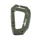 thumbnail image 1 of Yuarrent Mosquetones de plástico para exteriores Hebilla para acampar Gancho de clip Conector de llavero a presión de conexión rápida para escalada Escalada Verde Yuarrent OD031924-02, 1 of 6