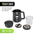 thumbnail image 4 of Tru Rapid Cold Brew Coffee Maker by Select Brands - Fast Cold Brew Machine with 3 Brew Settings - Features Removable Brew Chamber & Patented Vacuum Te, 4 of 8