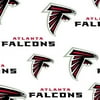 NFL Atlanta Falcons 58" 100% Cotton Sports Logo Craft Fabric By the Yard, Multi-color