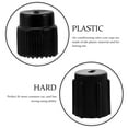 10pcs Air Conditioning Valve Caps Car High And Low Pressure Ac