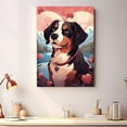 thumbnail image 2 of Entlebucher Mountain Dogs Wall Art, Lovely Dog Canvas Art, Home living room décor, Pets Canvas - Dog Gift Valentines Day for Him and Her, 2 of 4