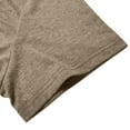 thumbnail image 4 of Golf Shirts for Men with Pocket Short Sleeve T-Shirts Mens Casual Solid Color Pullover Button Collared Slim Breathable Athletic Workout Tees Tops, 4 of 8