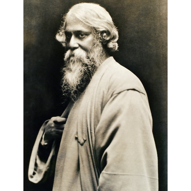 Rabindranath Tagore N(1861-1941) Hindu Artist Philosopher And Writer ...