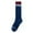 Navy, variant on lnmuld Kids Socks Kids Girls Knee High Fashion Sport Socks with for School and Casual Wear Size:9-12 Years
