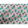 thumbnail image 4 of oneOone Cotton Poplin Fabric Circle Geometric Print Fabric By Yard 56 Inch Wide, 4 of 4