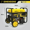 thumbnail image 4 of Champion Power Equipment 3500-Watt Portable Generator with Wireless Remote Start and CO Shield, 4 of 13