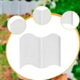 thumbnail image 6 of koolsoo 20 Pieces DIY Landscaping Edging Garden Edging Border Yard Edge Driveway Lawn Plant Protection Fence Flower Bed Border Panels White, 6 of 8